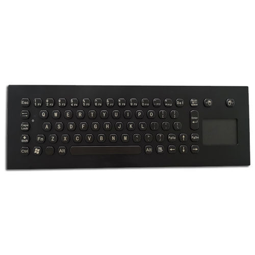 Teclado empotrable - KH-K68-393TP-B - Kehang Technology - contacto carbono / con ratón integrado de 2 teclas / con tecla Fn