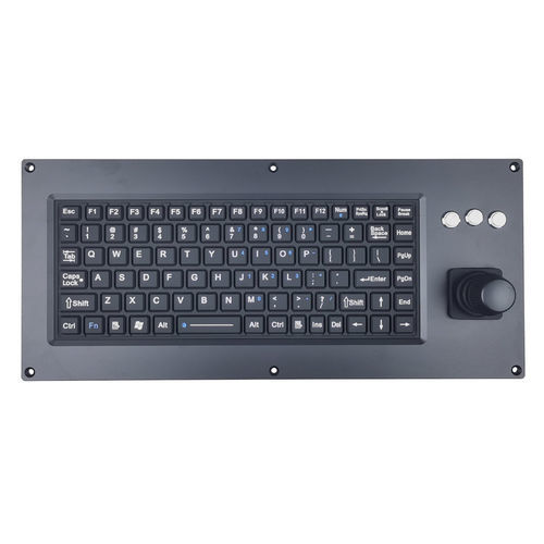 Teclado empotrable - KH-SK89-390-YG - Kehang Technology - contacto carbono / con ratón integrado de 3 teclas / 89 teclas