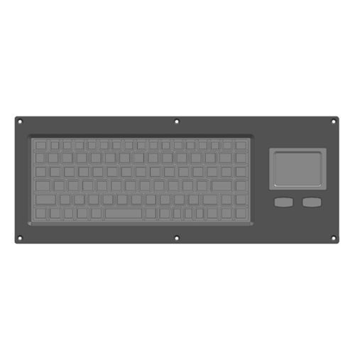 Teclado empotrable - KH-SK89-MA90-420TP - Kehang Technology - contacto carbono / con ratón integrado de 2 teclas / 89 teclas