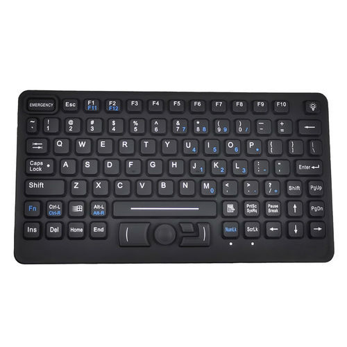 Teclado empotrable - KH-SK86-282PM - Kehang Technology - contacto carbono / 86 teclas / con ratón integrado de 2 teclas