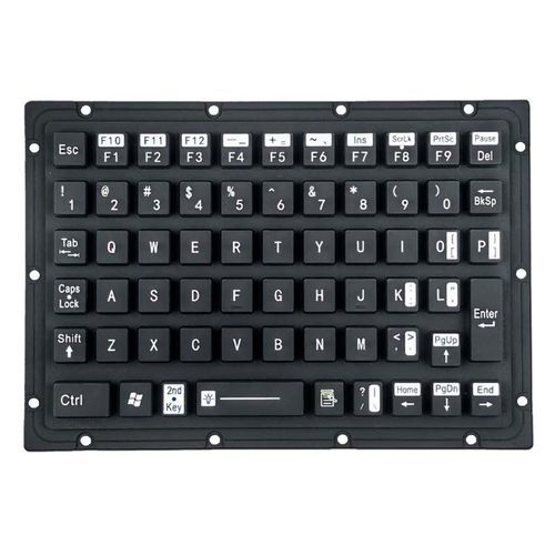Teclado en bastidor - KH-SK63-197 - Kehang Technology - empotrable / contacto carbono / con tecla Fn
