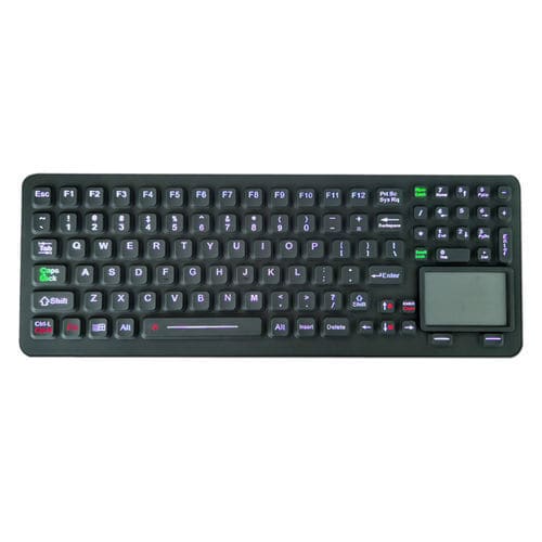 Teclado empotrable - KH-K97-366TP - Kehang Technology - contacto carbono / con ratón integrado de 2 teclas / 97 teclas