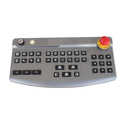 Teclado empotrable - KH-RAY350-37 - Kehang Technology - contacto carbono / industrial / para terminal público y terminal Internet