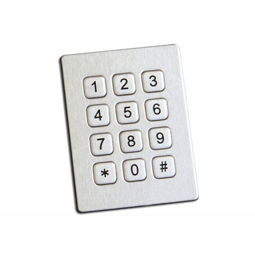 Teclado numérico 12 teclas - KH-AE668-12 - Kehang Technology - empotrable / de acero inoxidable / USB