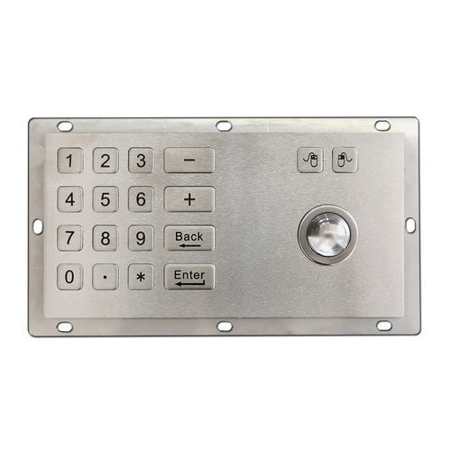 Teclado numérico 16 teclas - KH-KM195-A - Kehang Technology - empotrable / de acero inoxidable / USB