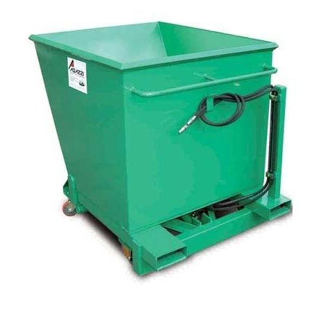Dúmper de ruedas - Agazzi containers - hidráulico / de descarga frontal