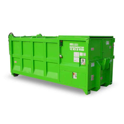 Compactador de basura cartón - SCS - Locatelli Eurocontainers - con papel separador / de madera / móvil