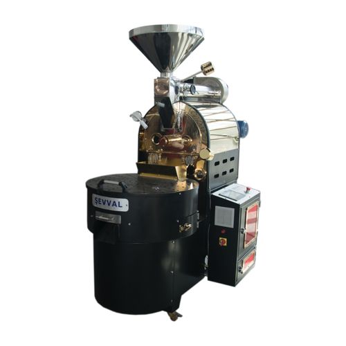 Torrefactor para café - EB15 - SEVVALUSA Nut Processing and Packaging Solutions - de granos de cacao / de tambor / batch