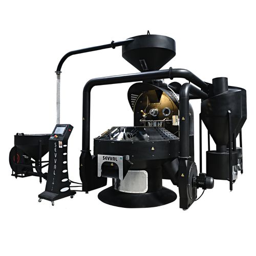 Torrefactor para café - EB120 - SEVVALUSA Nut Processing and Packaging Solutions - de tambor / batch