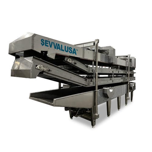 Freidora industrial continua - SEVVALUSA Nut Processing and Packaging Solutions - para frutos de cáscara / automática