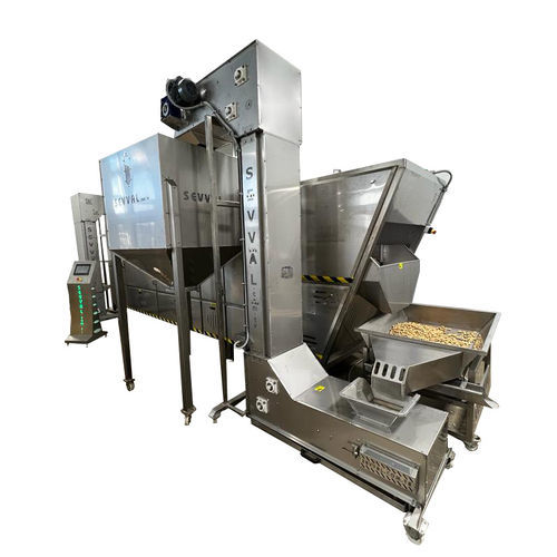 Torrefactor de almendras - SVL250 - SEVVALUSA Nut Processing and Packaging Solutions - de cacahuetes / garbanzos / continuo
