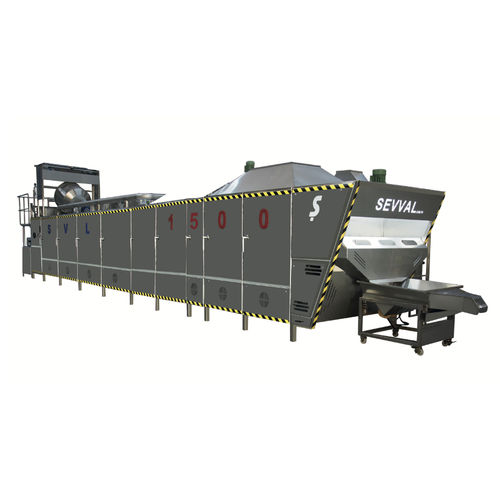 Torrefactor para semillas - SVL15000 - SEVVALUSA Nut Processing and Packaging Solutions - de cacahuetes / de almendras / garbanzos
