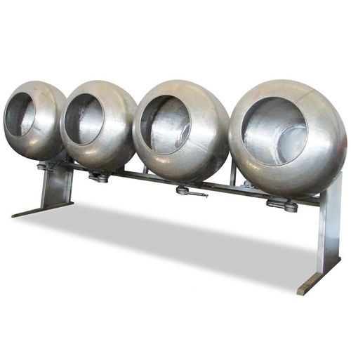 Máquina de recubrimiento de tambor - CLS04 - SEVVALUSA Nut Processing and Packaging Solutions - para la industria agroalimentaria