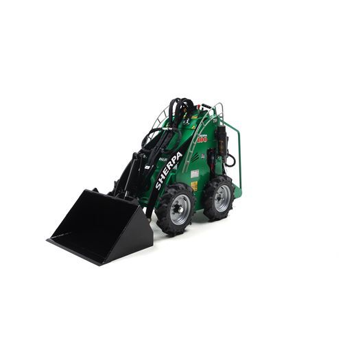 Minicargadora compacta eléctrica - 100 Eco - SHERPA Mini-loaders - con motor de combustión