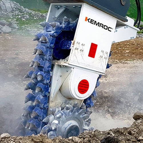 Fresa hidráulica para excavadora - EK 140 - KEMROC Spezialmaschinen GmbH