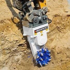 Sistema hidráulico de accionamiento rotativo - KRX 140 - KEMROC Spezialmaschinen GmbH - para perforadora