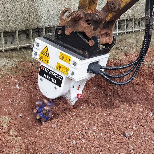 Fresa hidráulica para excavadora - KR 18 - KEMROC Spezialmaschinen GmbH - de tambor