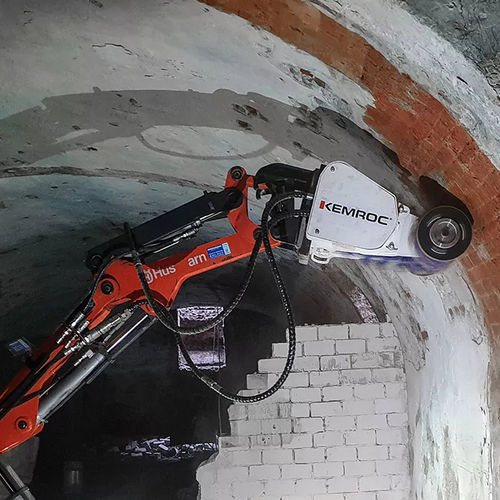 Fresa hidráulica para excavadora - ES 20 - KEMROC Spezialmaschinen GmbH - de tambor