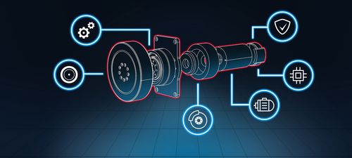 Unidad de arrastre para AGV - ROKIT Motor - Bosch Rexroth Components for Mobile Robotics