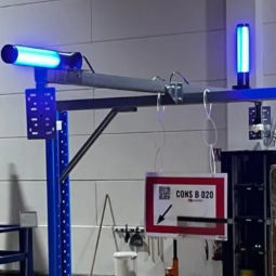 Columna de señalización LED - PICKEOS - intermitente / de 3 colores / de pared