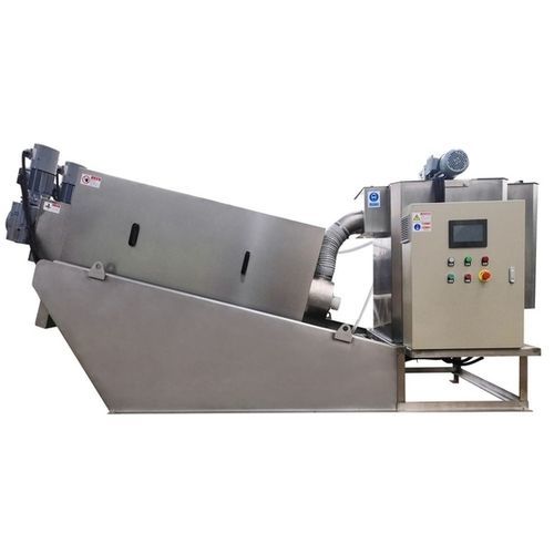 Prensa de tornillo para deshidratación de lodos - Qingdao Norson Sewage Environment Technology Co.,L - para el tratamiento de aguas residuales