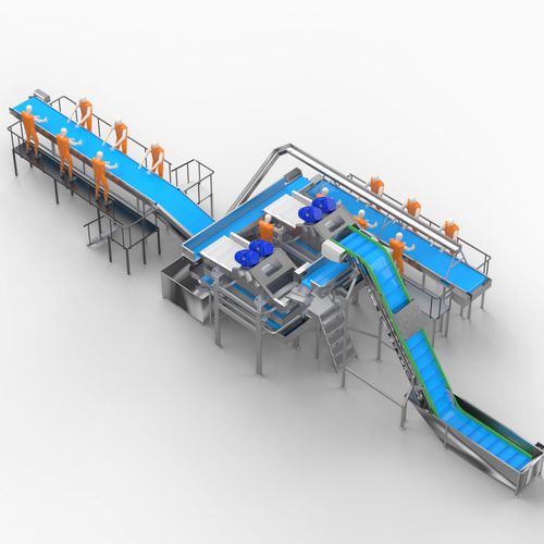 Descascaradora de acero inoxidable - HIDRONER AQUACULTUR EQUIPMENTS