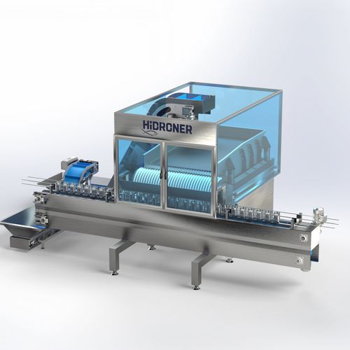 Llenadora automática - HIDRONER AQUACULTUR EQUIPMENTS - de latas / de pescado / para la industria agroalimentaria