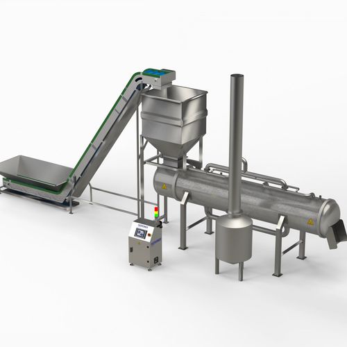 Línea de cocción en línea - HIDRONER AQUACULTUR EQUIPMENTS - para mariscos