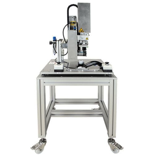 Impresora-aplicadora de etiquetas semiautomática - TNC-PA - bb Automations- und Steuerungstechnik GmbH - autoadhesivas / para aplicación en el lateral del producto / para aplicación en la parte superior del producto