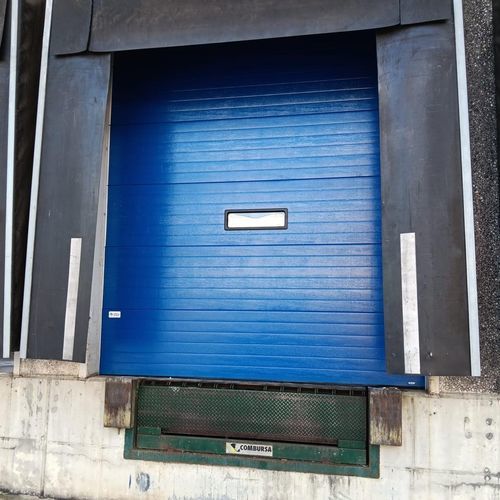 Puerta seccional - PUERTAS SECADES - de aluminio / para interior / industrial