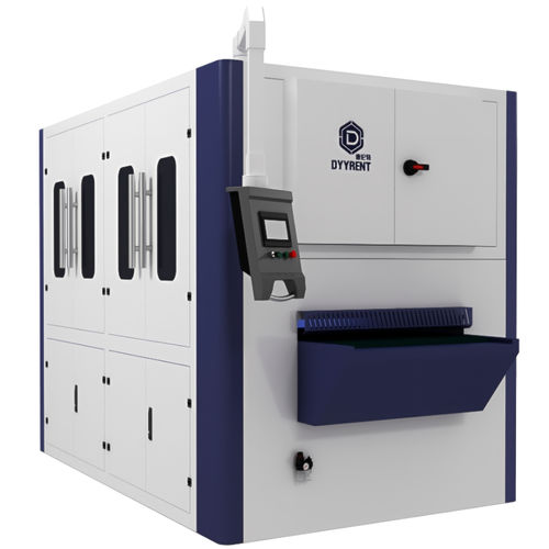 Máquina pulidora con cepillo rodillo - DRL-800 - Dyyrent Machine - para metales / de cobre / para piezas planas