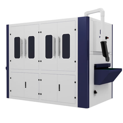 Máquina pulidora con cepillo rodillo - DRL-1300 - Dyyrent Machine - para metales / de cobre / para piezas planas