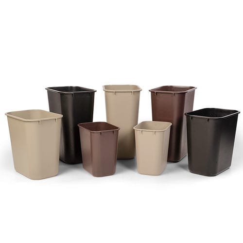 Cubo de basura de plástico - WBF series - Toter - resistente al fuego
