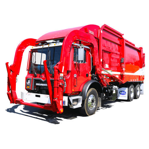 Camión de basura carga frontal - Half/Pack® Sierra - Heil - diésel / con compactador