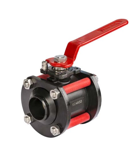 Válvula de bola - Meca-Inox - de palanca / con control neumático / con actuador eléctrico