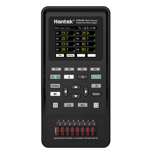 Termómetro multicanales - HTM200 Series - QingDao Hantek Electronic Co., Ltd. - de termopar / digital / °C