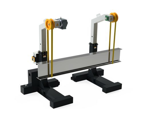 Volteador-volcador para tuberías - Metal Rotator - Fastrotator - para viga de acero / para estructura de soporte / eléctrico