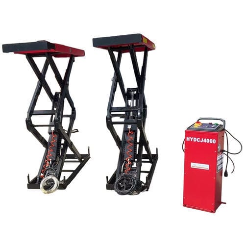 Plataforma elevadora de tijera estacionaria - HYDCJ4000  - Oreiko - eléctrica