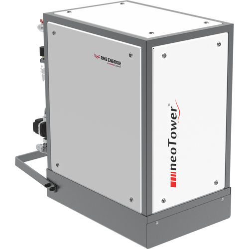 Planta combinada de generación eléctrica y calor con motor de gas - neoTower® 4.0 - RMB/ENERGIE GmbH - de biometano / de BioGPL / de gas licuado de petróleo