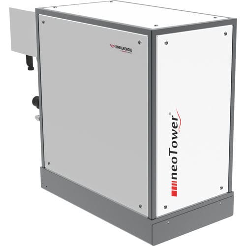 Planta combinada de generación eléctrica y calor con motor de gas - neoTower® 17.0 - RMB/ENERGIE GmbH - de biometano / de BioGPL / de gas licuado de petróleo