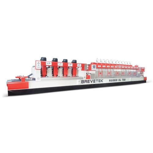 Máquina pulidora para metales - BREVETEK MAKİNE - industrial / con calibración / de banda