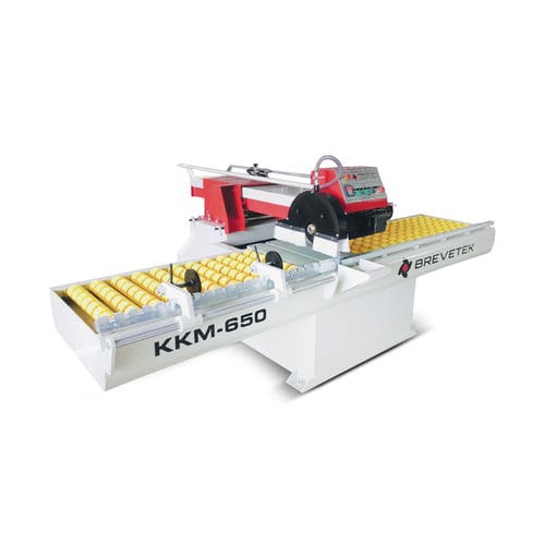 Máquina de corte de hoja rotativa - BREVETEK MAKİNE - para mármol / monocabezal