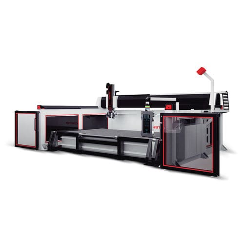Fresadora CNC 5 ejes - BREVETEK MAKİNE - vertical / para mármol / tipo puente
