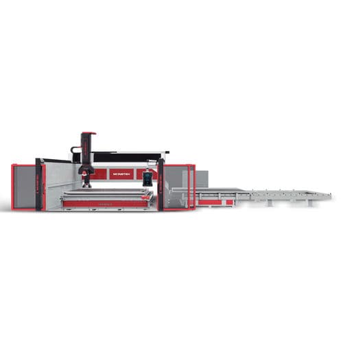 Máquina de corte con chorro de agua - BREVETEK MAKİNE - CNC / de sobremesa / tipo puente