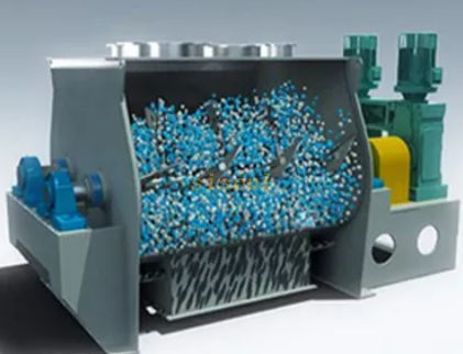 Mezcladora de palas - Zhongqinglin Heavy Industry Machinery Co., Ltd - horizontal / batch / de polvo