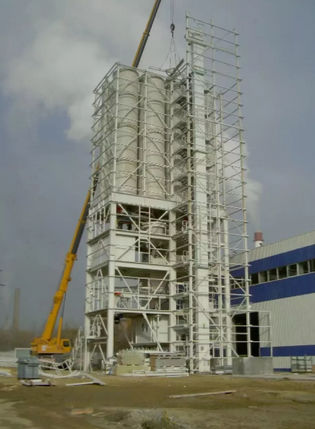 Planta de hormigón estacionaria - TLSW - Zhongqinglin Heavy Industry Machinery Co., Ltd - especial / automática / compacta