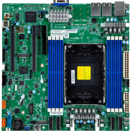 Placa madre micro-ATX - X14SBM-TF - SUPERMICRO - Intel® Xeon / Intel® Core™ i7-6700 / Intel®