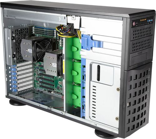 Estación de trabajo servidor - SYS-740A-T - SUPERMICRO - GPU / torre / en bastidor