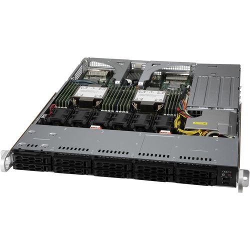 Chasis en bastidor - LB16AC10-R860AW - SUPERMICRO - 1U / de fondo de panel / para almacenamiento