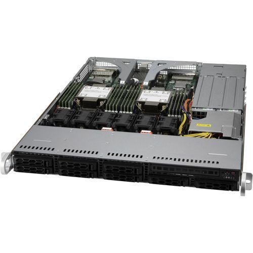 Chasis en bastidor - LB13AC2-R860AW - SUPERMICRO - 1U / de fondo de panel / para almacenamiento